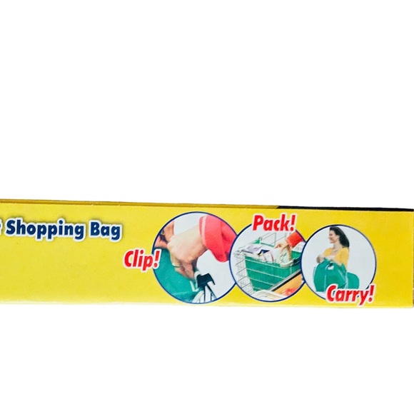 Clip-to-Cart Cloth Shopping Bag - Picture 4 of 5